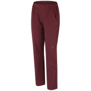 Pantaloni femei MOOA Esent Long vișiniu wine red