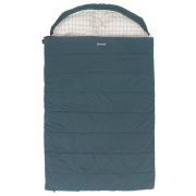 Sac de dormit tip pătură Outwell Camper Lux Double albastru închis Blue