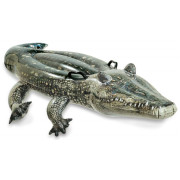 Crocodil gonflabil Intex Realistic Gator RideOn 57551NP verde închis