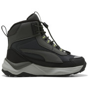 Încălțăminte copii Puma Puma Evolve 2.0 Boot PS Shadow Gray-Sunn gri/verde Shadow Gray-Sunny Lime-PUMA Black