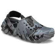 Papuci Crocs Echo Duck Camo Clog gri/negru Charcoal/Black