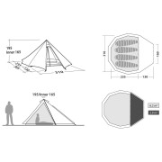 Cort turistic Robens Venturer 4 LW
