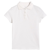 Tricou copii 4F Polo Shirt F613 alb WHITE