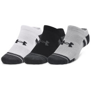 Set șosete Under Armour Performance Tech 3pk NS gri Mod Gray / White / Jet Gray