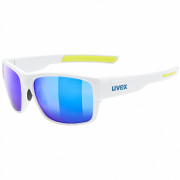Ochelari de soare Uvex Esntl Urban alb/albastru White Matt/Mirror Blue
