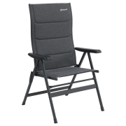 Scaun Outwell Clements XL negru/gri Black & Grey