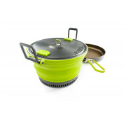Hrnec GSI Escape Set 3 L Pot with Fry Pan verde deschis