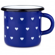 Cană Zulu Cup Mini Heart albastru/alb
