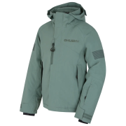 Geacă de schi copii Husky Gonzal K faded green verde deschis faded green