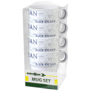Set căni Brunner Mug Set Blue Ocean alb/negru