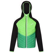 Geacă copii Regatta Kielder HybridVII negru Black/Jasmine Green