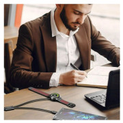 Cablul de încărcare și de date Swissten Wireless magnetic charging cable 2in1 for Samsung Watch + USB-C 1,2 m