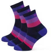 Șosete Warg Happy Merino W Mixed Stripes 3 pack