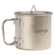 Cană Vango Titanium Single Walled 350ml Mug argintiu Titanium