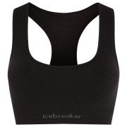 Bustieră Icebreaker Women Merino Blend 260 ZoneKnit™ Seamless Bra negru Black