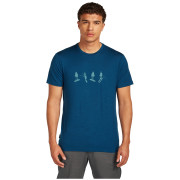 Tricou bărbați Icebreaker Men Merino 150 Tech Lite SS Tee Snow Day