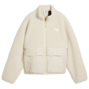 Geacă femei Puma Re:Fibre Sherpa Jacket W alb Alpine Snow