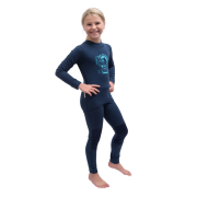 Tricou funcțional copii Sensor Merino DF Planet Deep Blue