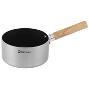Vas de gătit Outwell Feast Ceramic Saucepan 1.5 L argintiu Black & Grey