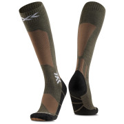 Șosete 3/4 X-Socks Ski Discover Merino Otc galben SAND/DARK SAND