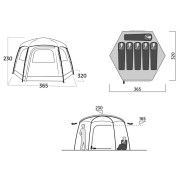 Cort de familie Easy Camp Sandland Yurt