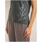 Tricou funcțional femei Icebreaker Merino Blend Core SS Tee Panax