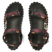 Sandale bărbați Gumbies Scrambler Burgundy a Orange violet/portocaliu fialová/oranžová