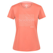 Tricou femei Regatta Womens Fingal VI portocaliu deschis