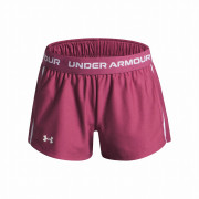 Pantaloni scurți copii Under Armour G Tech Play Up Short-RED violet închis/roz Red