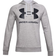 Hanorac bărbați Under Armour Rival Fleece Big Logo_HD gri