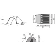 Cort turistic Easy Camp Setesdal 4