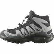 Încălțăminte copii Salomon Xa Pro Mid Wp J Black-Sedona Sage-Wrought Iron