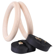 Accesoriu de antrenament YY VERTICAL Gym Rings maro