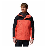 Geacă de schi bărbați Columbia Shotski Jacket negru/portocaliu Zing/Black