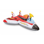 Jucărie gonflabilă Intex Water Gun Plane Ride-Ons 57536NP roșu