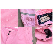 Pantaloni impermeabili copii DucKsday Rainpants Pink/em