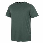 Tricou bărbați MOOA Merino Lyolite 150 Short verde dusty green