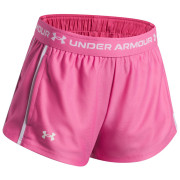 Pantaloni scurți copii Under Armour G Tech Play Up Short Pink Frenzy