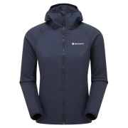 Geacă de iarnă femei Montane F Sirocco Hoodie albastru ECLIPSE BLUE
