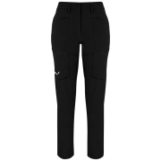 Pantaloni funcționali femei Salewa Puez Dst W Cargo Pants negru black out