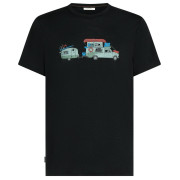 Tricou bărbați Icebreaker Men Merino 150 Tech Lite SS Tee Transportage negru Black