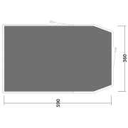 Folie sub cort Outwell Footprint Rockwell 6