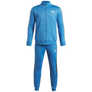 Trening Under Armour UA B Icon Knit Tracksuit Aegean Blue albastru Aegean Blue / / White