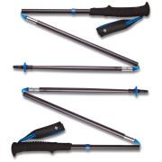 Bețe de trekking Black Diamond Distance Z Poles negru/albastru Pewter