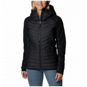 Geacă de iarnă femei Columbia Powder Lite™ Hybrid Hooded Jacket negru