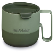 Cană termică Klean Kanteen Rise 14oz Mug (w/ Flip Lid) verde Sea Spray