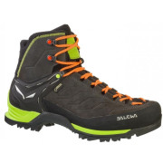 Încălțăminte pentru bărbați Salewa MS MTN Trainer MID GTX negru/verde Black/Sulphur Spring