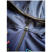 Geacă softshell copii WAMU Dark Purple