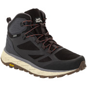 Încălțăminte turistică bărbați Jack Wolfskin Terraventure Texapore Mid M negru