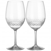 Pahare pentru vin Brunner Wineglass Hammered - 2ks transparentă